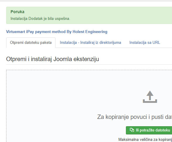 Ipay-joomla-otpremanje-ekstenzije